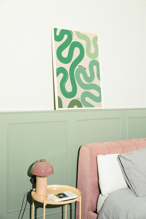 Overthinkin’ in Green - FrenzyFrame