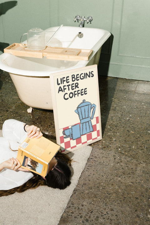 Life Begins After Coffee - FrenzyFrame