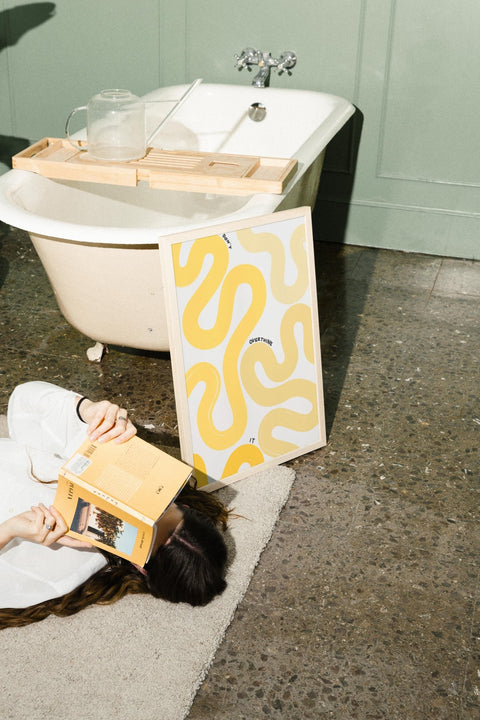 Overthinkin’ in Yellow - FrenzyFrame