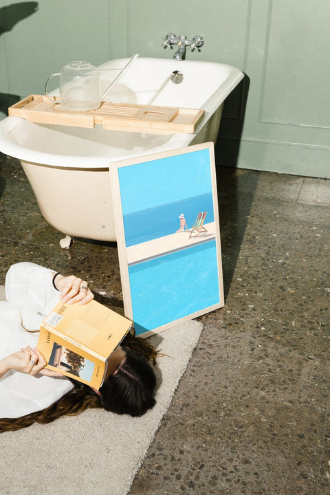 Poolside Silence - FrenzyFrame