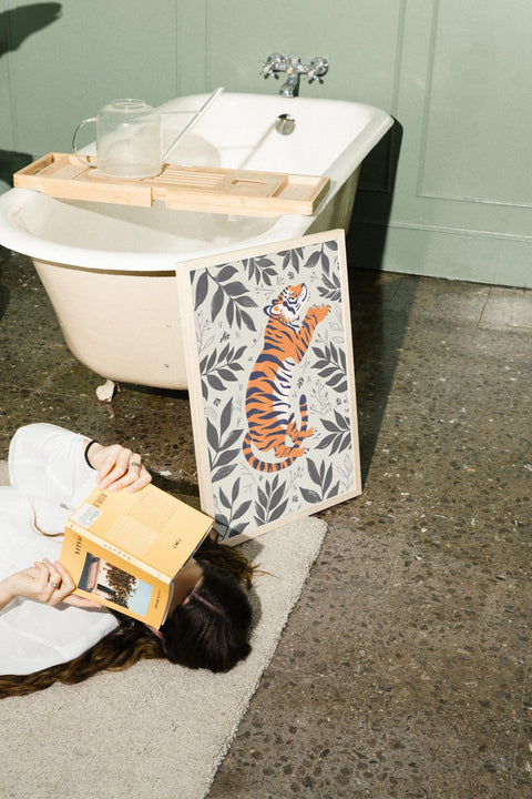 Sleepy Tiger - FrenzyFrame