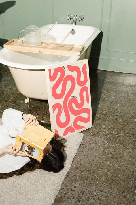 Overthinkin’ in Red - FrenzyFrame