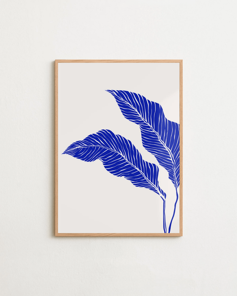 Bold Botanica 2 poster visad med ram som tillval – FrenzyFrame