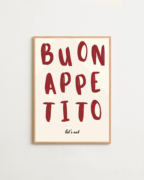 Buon Appetito Baby - FrenzyFrame