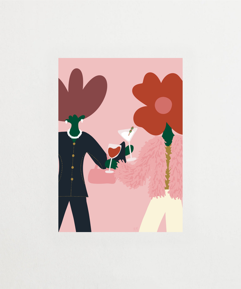 Cheers poster med festligt motiv – FrenzyFrame