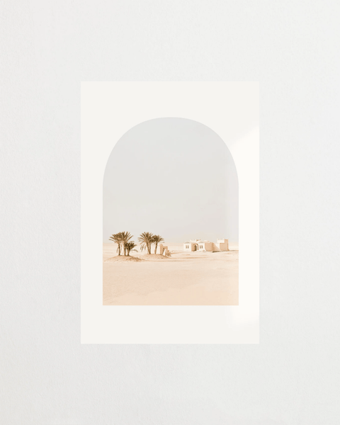 Desert Frame poster med ökenmotiv – FrenzyFrame