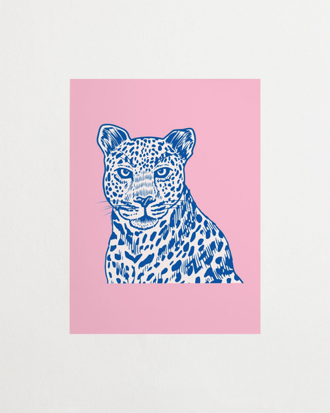 Blue Leopard - FrenzyFrame