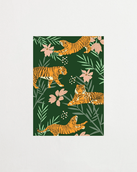 Tigers in Bloom - FrenzyFrame