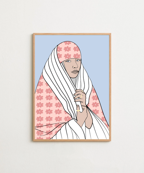 Layers poster visad med valfri ram – FrenzyFrame