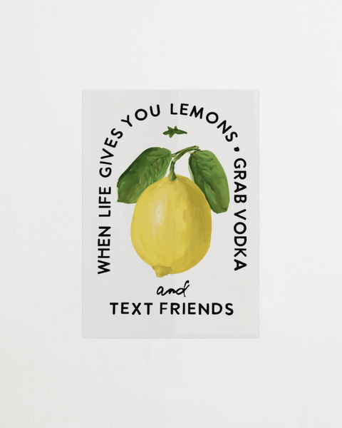 Lemons & Vodka - FrenzyFrame