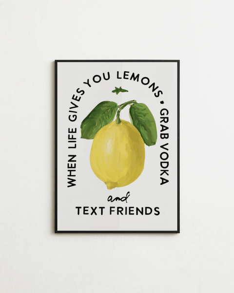 Lemons & Vodka - FrenzyFrame