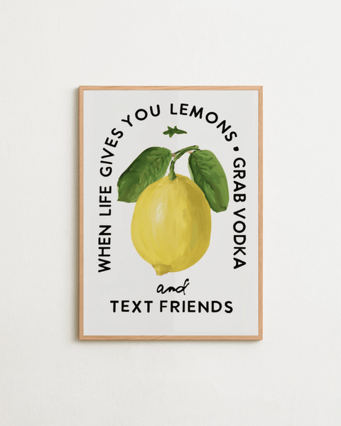 Lemons & Vodka - FrenzyFrame