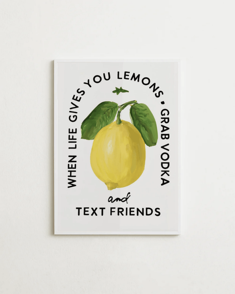 Lemons & Vodka - FrenzyFrame