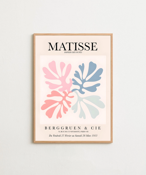 Matisse-poster visad med valfri ram på vägg – FrenzyFrame