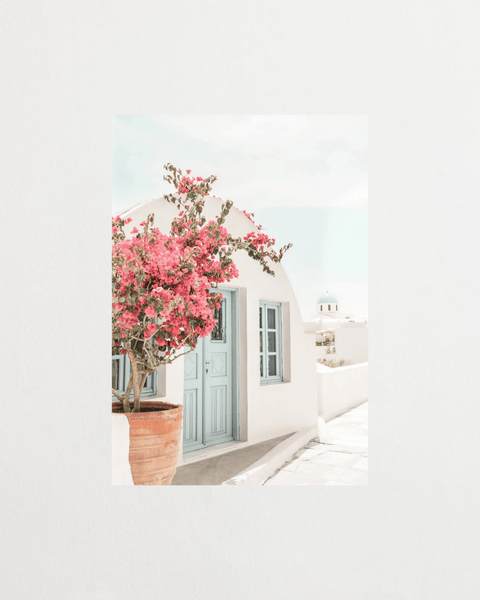 Santorini Bloom - FrenzyFrame