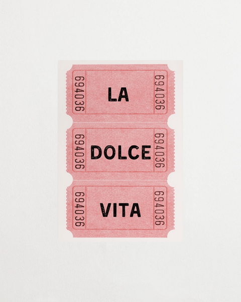 La Dolce Ticket - FrenzyFrame