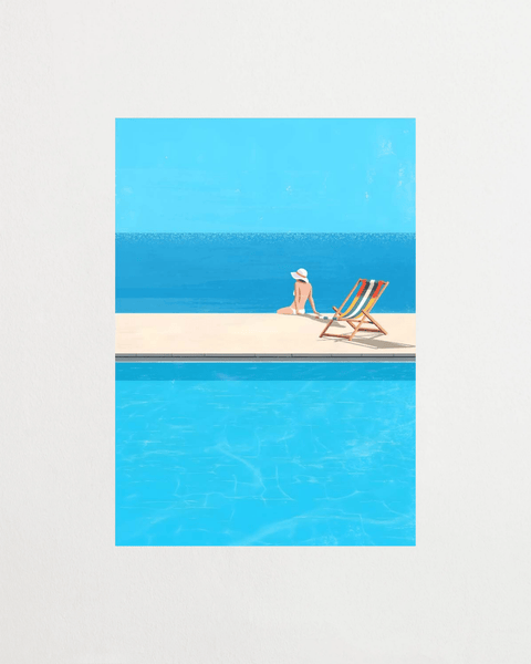 Poolside Silence - FrenzyFrame
