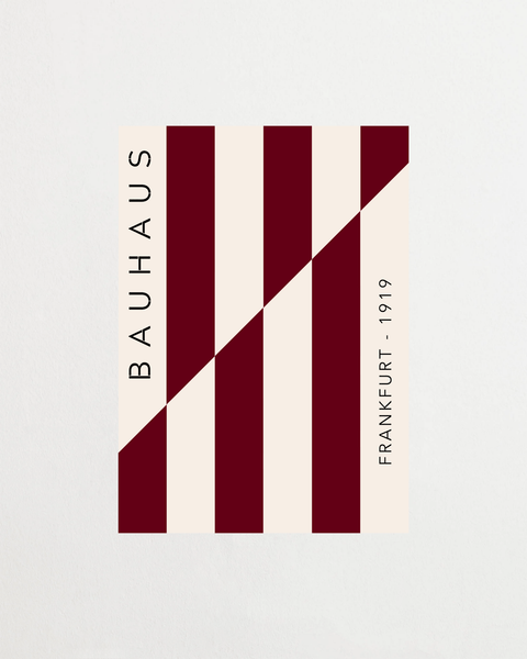 Bauhaus Stripes - FrenzyFrame