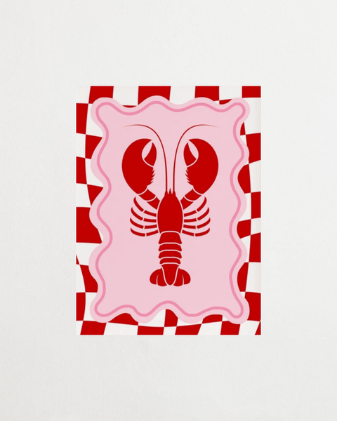 Lobster Stamp – Rosé Edition - FrenzyFrame