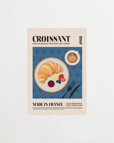 Croissant à Paris - FrenzyFrame