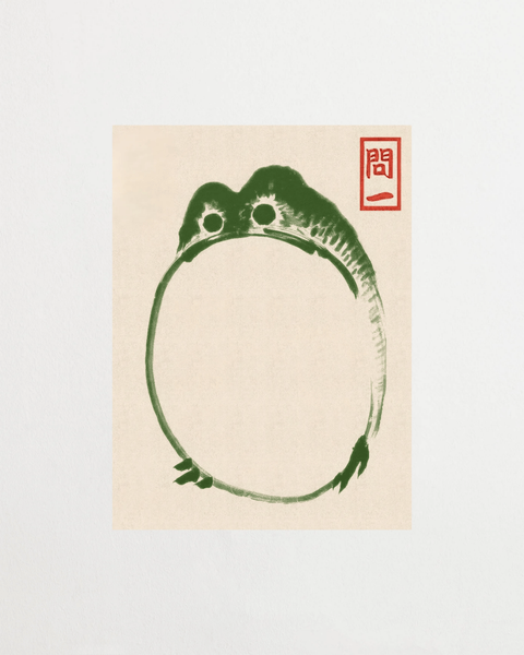 Matsumoto Hoji Frog Circle - FrenzyFrame