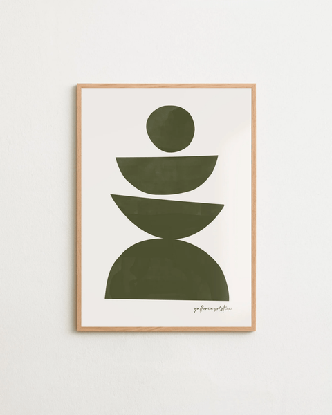 Stacked Stillness - FrenzyFrame