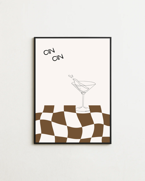 Cin Cin in Brown - FrenzyFrame