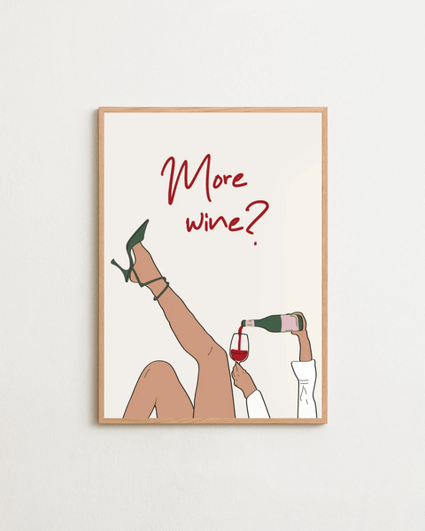 More Wine? - FrenzyFrame