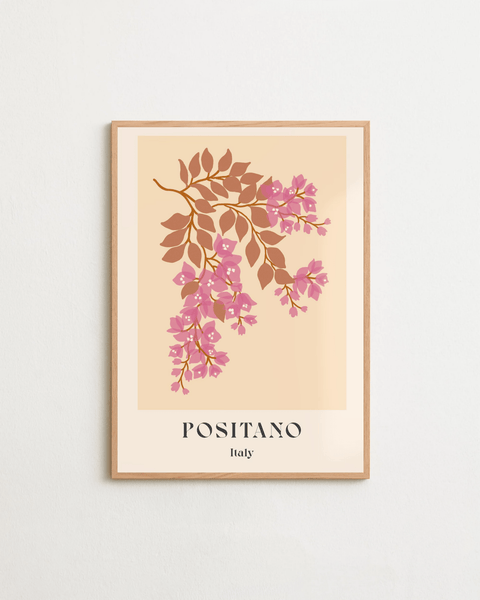Positano in Bloom - FrenzyFrame
