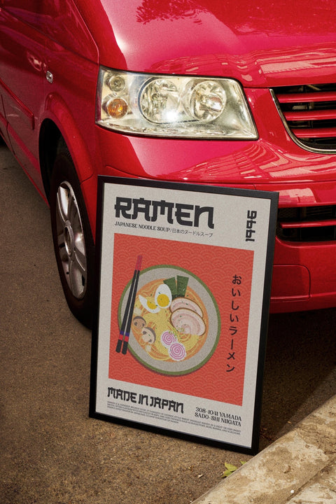 Ramen 1996 poster visad med valfri ram – FrenzyFrame