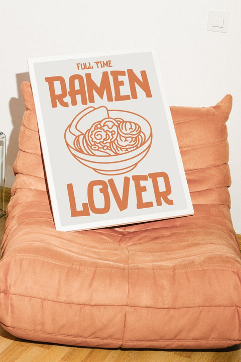Ramen Lover poster visad med valfri ram – FrenzyFrame