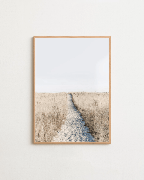 Soft Path poster visad med ram som tillval – FrenzyFrame