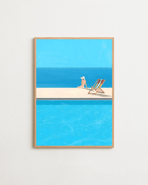 Poolside Silence - FrenzyFrame