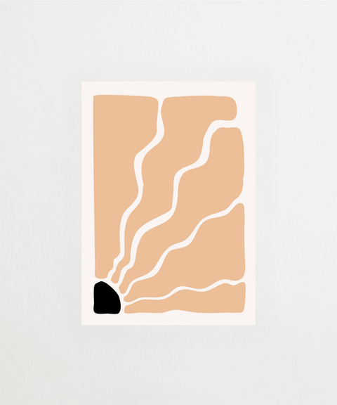 Sunflow poster med solblomsor – FrenzyFrame