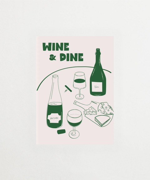 Table for Two poster med romantiskt motiv – FrenzyFrame