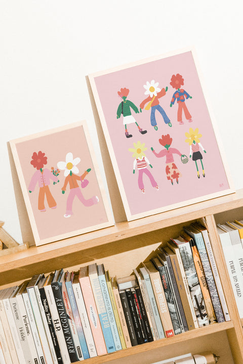 These are my People poster i miljö med valfri ram – FrenzyFrame