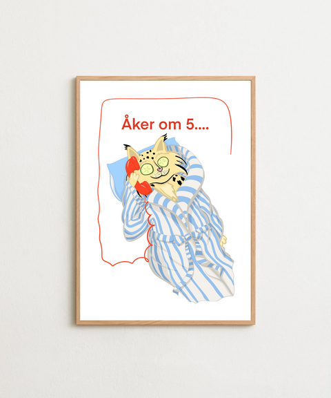Tidsoptimisten poster visad med valfri ram – FrenzyFrame