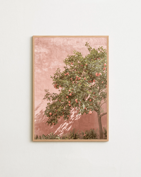 Peach Tree Wall - FrenzyFrame