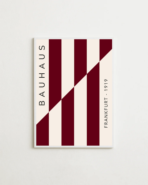 Bauhaus Stripes - FrenzyFrame