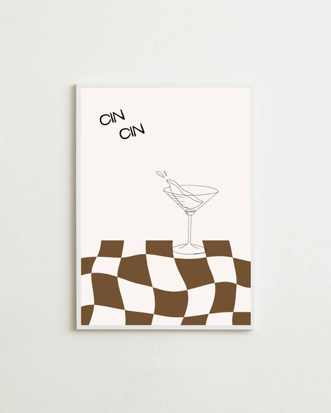 Cin Cin in Brown - FrenzyFrame