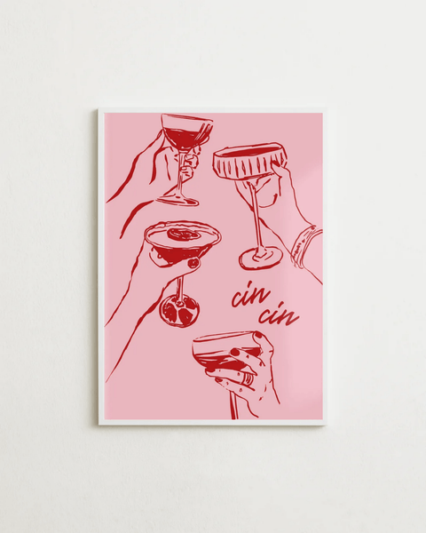 Cin Cin Pink - FrenzyFrame