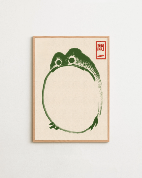 Matsumoto Hoji Frog Circle - FrenzyFrame