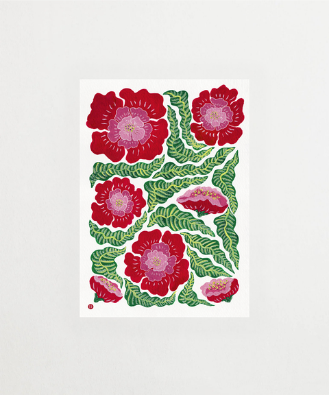 Poster Joy med färgglatt motiv – FrenzyFrame