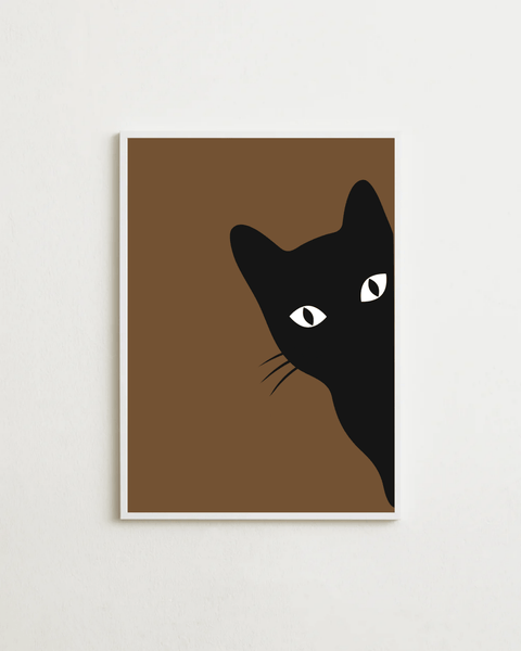 Curious Cat - FrenzyFrame