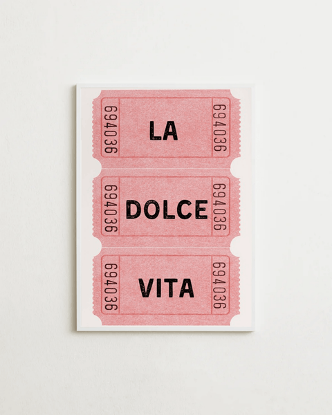 La Dolce Ticket - FrenzyFrame