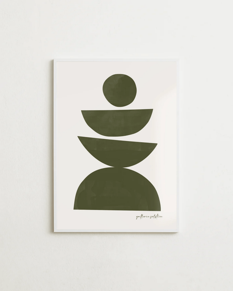 Stacked Stillness - FrenzyFrame