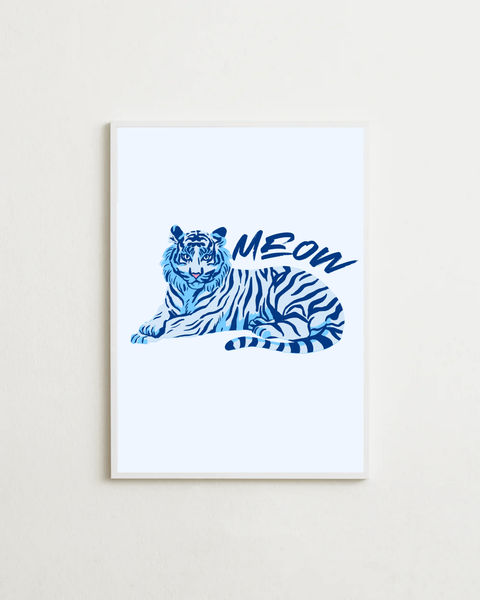 Blue Meow - FrenzyFrame