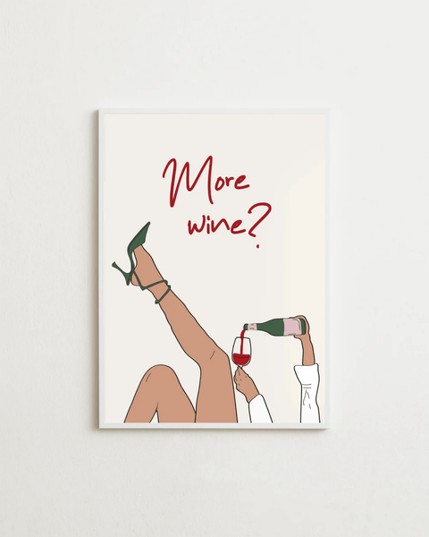 More Wine? - FrenzyFrame