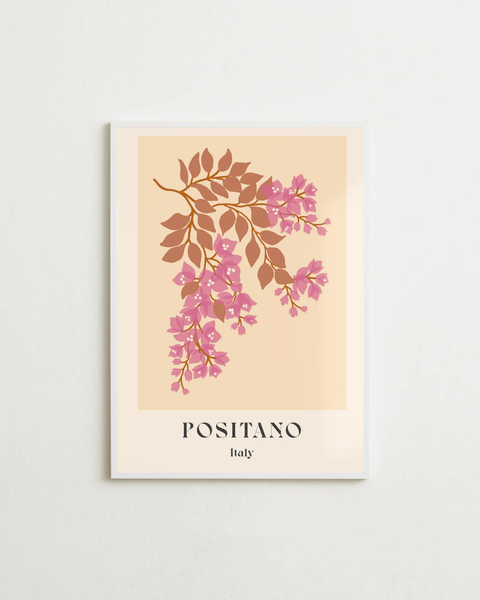 Positano in Bloom - FrenzyFrame