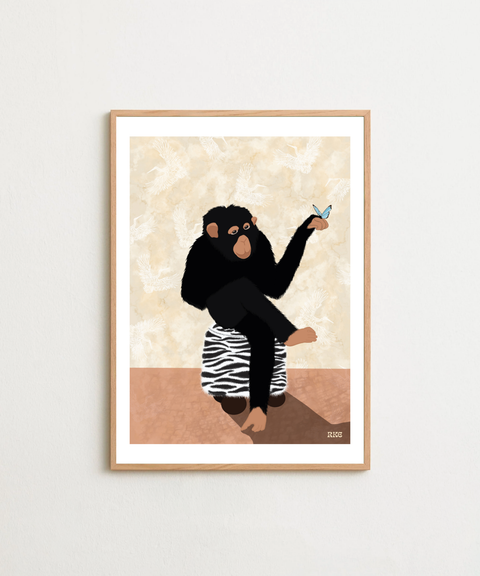 Monkey and Butterfly